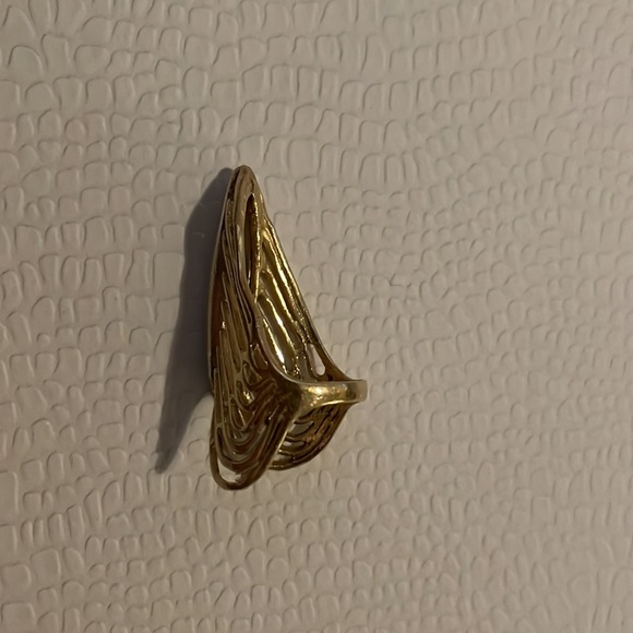 Nail ring solid 14k - Picture 2 of 9